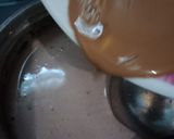 Foto langkah ke 2 dari resep Pudding Coklat Oreo.