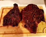 A picture of step 4 of Rockin' Bockin' Steak and Black Bean Soup.
