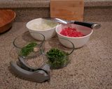 A picture of step 1 of Florida Beef n' Bean Chili (Quick Version).