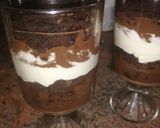 A picture of step 7 of Double Chocolate Brownie Parfait.