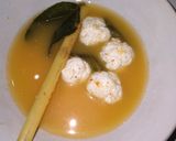 Foto langkah ke 3 dari resep Bakso Ayam/Daging (diet) Kuah Tomyam (nosantan,notepung,nominyak.