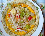 Cukkinis tortilla recept fázis 5 fotója