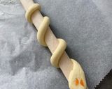 Une image de l'étape 2 de Serpent feuilleté.