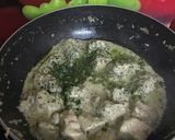 A picture of step 3 of Mango cream chicken.