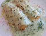 Foto del paso 21 de la receta: Canelones de pollo asado con bechamel de pesto