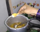 A picture of step 5 of Mango Uduku Pachadi.