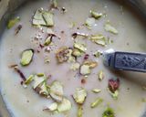 A picture of step 1 of Rabdi malai puri.