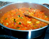 Foto del paso 7 de la receta: Albóndigas con espinacas en salsa de verduras 🍃🥕🍅🥒