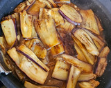 Foto del paso 4 de la receta: Berenjenas en salsa de soja y miel