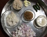 A picture of step 3 of Baingan Curry.