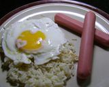 Foto del paso 4 de la receta: Arroz con salchichas y huevo