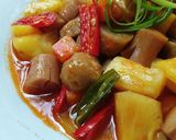 Foto langkah ke 3 dari resep Baksos asam manis.
