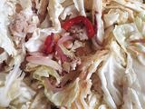 Tumis Kubis Ayam Cincang Paprika