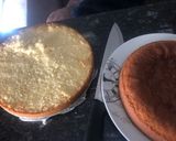 Foto del paso 7 de la receta Tarta rellena de mermelada de fresa y cobertura de chocolate blanco