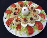 Foto del paso 6 de la receta: Huevos rellenos con almendras