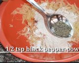 A picture of step 7 of Potato chicken Laccha pakoda Recipe.