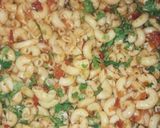 A picture of step 4 of Macroni frize with sandwiches.