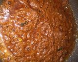A picture of step 5 of Hyderabadi Bagara Baingan.