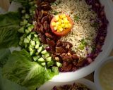 A picture of step 5 of Rice Salad.