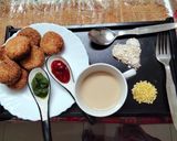 A picture of step 5 of Oats and Moong dal Patties.