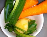 Foto langkah ke 4 dari resep Nasi tim makaroni sederhana.