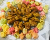 A picture of step 5 of Resha kabab.