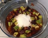 Une image de l'étape 5 de Compote de prunes et kiwis.