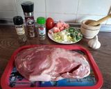 Foto del paso 1 de la receta: Cabeza de lomo en olla gm