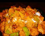 A picture of step 10 of Soya chilli.