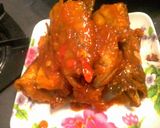 Foto langkah ke 8 dari resep Ikan kerapu saus pedas manis.