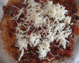 A picture of step 1 of Pizza paratha.