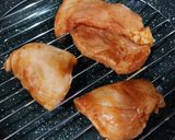 Gambar langkah 3 resipi Ayam panggang Teriyaki.