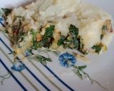 Foto del paso 4 de la receta: Pastel de papa relleno de espinaca