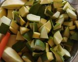A picture of step 2 of Mango and Chickpeas pickle.