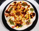 A picture of step 9 of Makhana Dahi Vada.