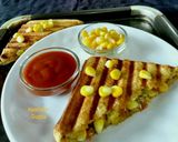A picture of step 5 of Corn Vegetables Sandwich.
