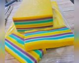 Foto langkah ke 6 dari resep Kue Pepe/Kue Lapis (tepung beras).