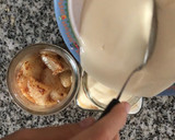 Foto del paso 4 de la receta: Desayuno en frasco de avena, pera asada y arándanos light