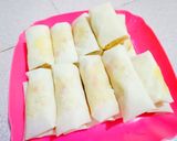 Foto langkah ke 5 dari resep Lumpia sayur + saos endul.