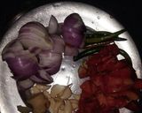 A picture of step 3 of Palak paneer.