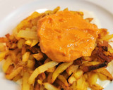 Foto del paso 5 de la receta: Patatas fritas con Paletilla ibérica salteada