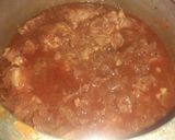 A picture of step 3 of Chicken masala curry.