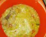 Foto langkah ke 5 dari resep MPASI Bubur Tim Ceker 8+.