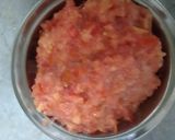 A picture of step 2 of Mexican Platter-Tangy Rajma Curry and Mexican Rice.