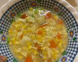 Foto langkah ke 6 dari resep Sup Jagung Telur, kentang, wortel.