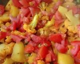 आलू मटर गोभी (Aloo matar gobhi recipe in hindi) रेसिपी चरण 3 फोटो