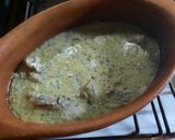 Foto del paso 4 de la receta: Merluza con arvejas y salsa de roquefort