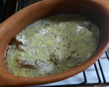 Foto del paso 4 de la receta: Merluza con arvejas y salsa de roquefort
