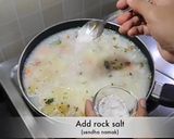 A picture of step 12 of Samak rice upma.