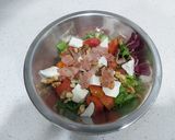 Foto del paso 4 de la receta: Ensalada templada de huevo y bacon